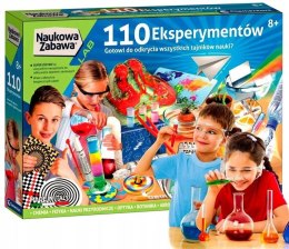 Zestaw kreatywny dla dzieci Naukowa Zabawa 110 eksperymentów Clementoni