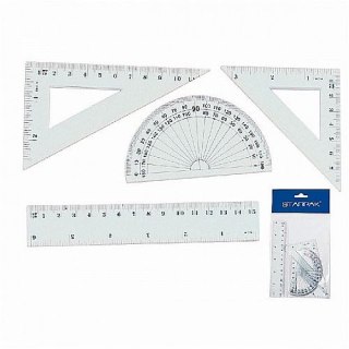Komplet geometryczny 4 el. Starpak (174930)