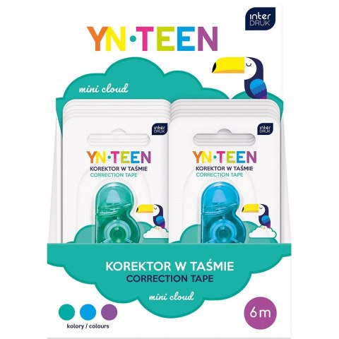 Korektor w długopisie (piórze) CLOUD Interdruk (IKORTAŚCLOUD)