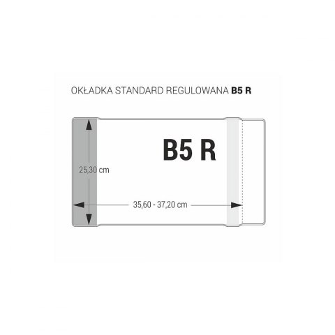 Okładka B5R B5 [mm:] 253x356-372 Biurfol (OZK-45)