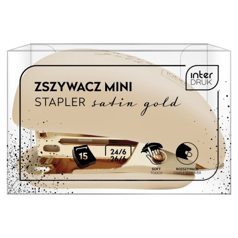 Zszywacz Satin Gold mix 15k Yn-teen