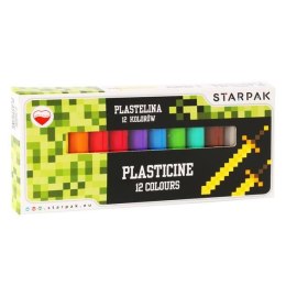 Plastelina Starpak 12 kol. Pixel mix (472913)