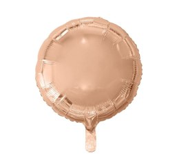 Balon foliowy Godan okrągły różowo-złoty 18 cali 18cal (HS-O18CRZ)