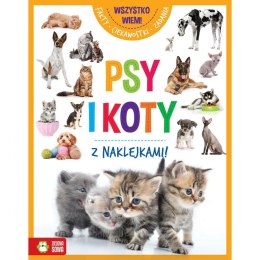 Książeczka edukacyjna Zielona Sowa Wszystko wiem! Psy i koty