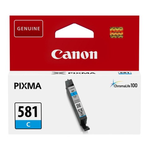 Tusz Canon CLI-581C do Pixma TR7550/TR8550/TS6150 | 5,6ml | cyan