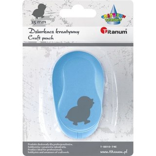 Dziurkacz ozdobny Craft-Fun Series 25mm kurczaczek Titanum (T-8810-74e)