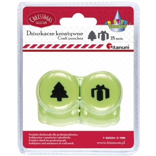 Dziurkacz ozdobny Craft-Fun Series wzór nr 5 świąteczny Boże Narodzenie Titanum (T-8202A-2-5)