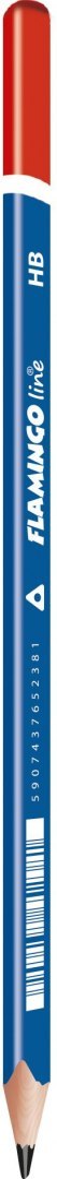 Ołówki techniczne Comfort Grip Flamingo line trójkątne HB 12 szt.