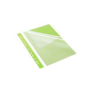 Skoroszyt A4 wpinany zielony jasny polipropylen PP Bantex (400076721)