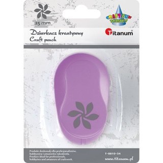 Dziurkacz ozdobny Craft-Fun Series 25mm kwiat Titanum (T-8810-34)