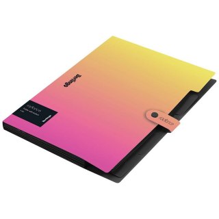 Teczka z przegródkami Radiance A4 kolor: mix 5 przegródek Berlingo (4260709080185)