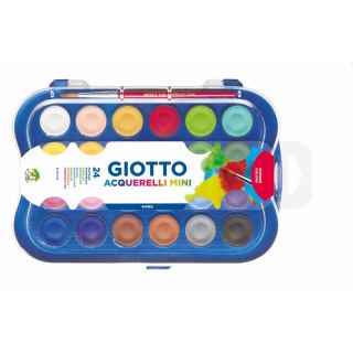 Farby akwarelowe mini 24 kolor. Giotto (352600)