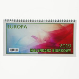 Kalendarz biurkowy Beskidy EUROPA biurkowy leżący 135mm x 270mm