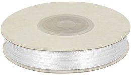 Wstążka Titanum Craft-Fun Series satynowa 3mm biały 50m (TS3-008)
