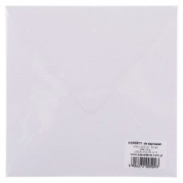 Koperta 14,6X14,6 biała 120g CD biały [mm:] 146,5x146,5 Logos 50 sztuk