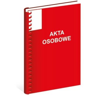 Teczka do akt osobowych A4 mix karton Interdruk (TEAKOS02CZE)