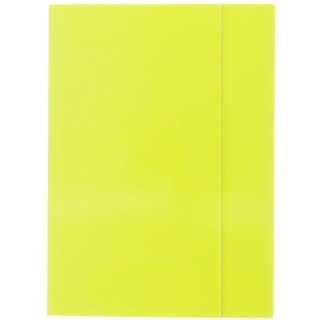 Teczka kartonowa na gumkę (jk) szkolna fluo A4 mix 250g Kreska