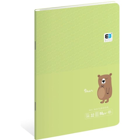 Zeszyt Black & Blue pastel A5 32k. 90g krata Interdruk (ZE32#BBP)