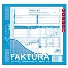 Druk offsetowy 2/3 A4 faktura 81k. Michalczyk i Prokop (112-2E)