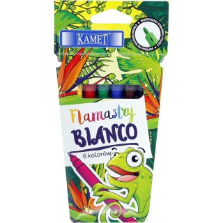 Flamaster Bianco 6 kol. Kamet