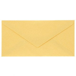 Koperta DL złote złota [mm:] 110x220 Logos 50 sztuk