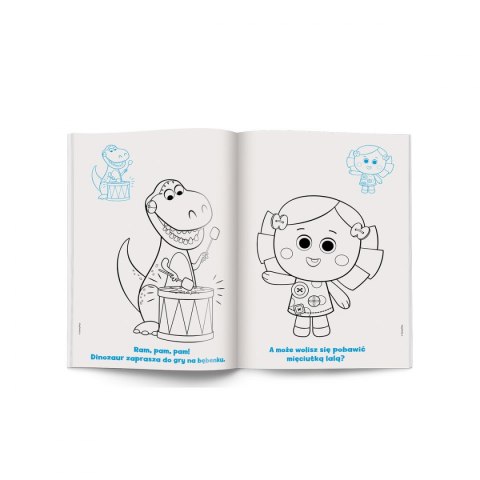 Książka dla dzieci EDisney Maluch. Kolorowanka z naklejkami Ameet