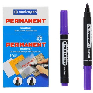 Marker permanentny wkład fiolet 2,5mm okrągła końcówka Centropen (8566)