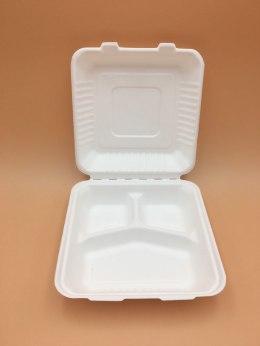 Pojemnik na jedzenie menu box 3-DZIELNY Plast