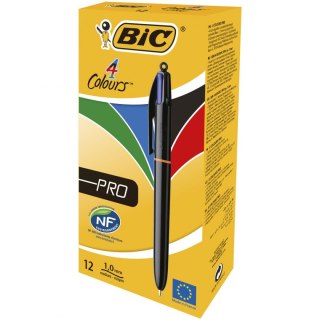 Długopis olejowy 4 Colours Pro wkład mix 0,4mm Bic (902129)