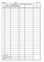Druk offsetowy A5 Ewidencja sprzedaży A5/20 16k. Stolgraf (P18)