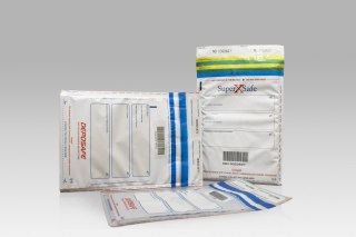 Koperta bezpieczna B5 deposack B5 transparentna [mm:] 185x260 A&G Koperty (2357) 500 sztuk