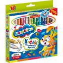 Kredki ołówkowe Bambino 18 kol. St.Majewski