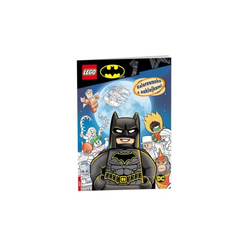 Książka dla dzieci LEGO? Batman Kolorowanka z naklejkami Ameet (NA-6450)