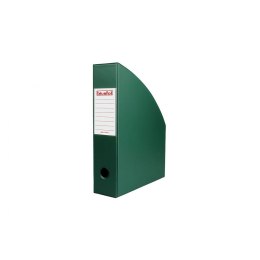 Pojemnik na dokumenty pionowy 7 cm A4 zielony ciemny folia Biurfol (SE-35-05)