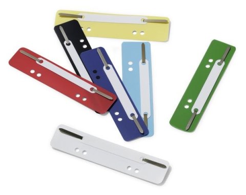 Wąsy do skoroszytów plastik kolor: niebieski 25 szt Durable (690106)