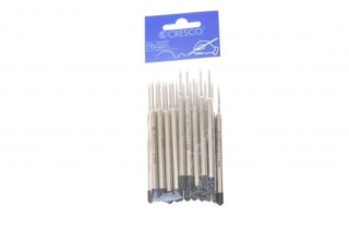 Wkład do długopisu wielkopojemny Nonstop Metal wkład niebieski 1,0mm Cresco (033351)
