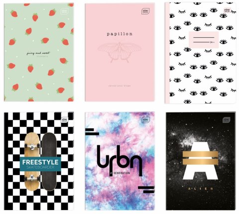 Zeszyt A4 32k. 70g krata Interdruk (ZEA432#)