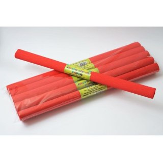 Bibuła marszczona 07 czerwona jasna 500mm x 2000mm Fun&Joy