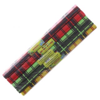 Bibuła marszczona krata mix 2000mm x 500mm Fun&Joy