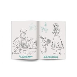 Książka dla dzieci Ameet Kraina lodu Kolorowanka z naklejkami (NA-9118)