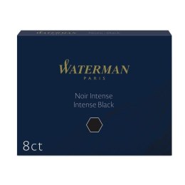 Naboje długie Waterman czarny (S0110850)