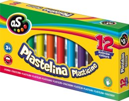 Plastelina As 12 kol. mix (5901137139302)