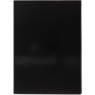 Teczka z szerokim grzbietem na rzep CARIBIC2 skrzydłowa A4 czarny VauPe (343/02)