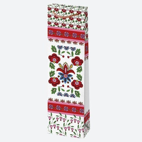 Torba prezentowa butelkowa [mm:] 120x400x 90 Pol-mak (T12)
