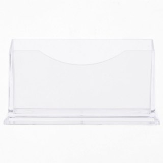 Wizytownik przeźroczysty 1 kieszeni Tres