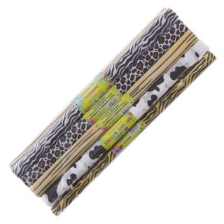 Bibuła marszczona marszczona zwierzęta mix 500mm x 2000mm Fun&Joy