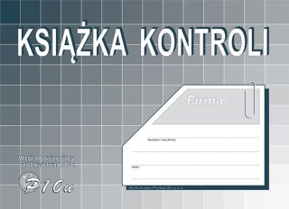 Druk offsetowy A5 Książka kontroli 16k. Michalczyk i Prokop (P-10u)