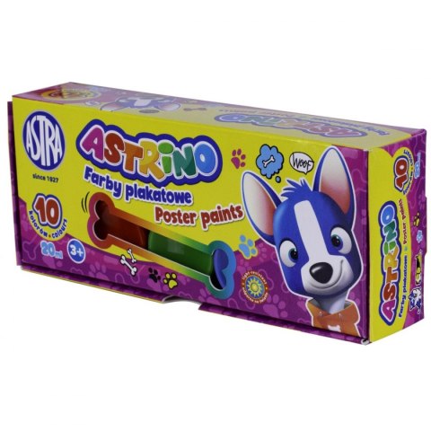 Farby plakatowe Astra kolor: mix 20ml 10 kolor. (303221002) Farby plakatowe Astra kolor: mix 20ml 10 kolor. (303221002)