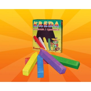 Kreda B3 kolor: mix 6 szt Mar-Bor (MB-400011)
