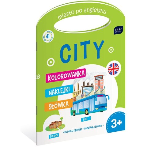 Książka dla dzieci kolorowanka z rączką Interdruk (MAA4RĄCANG)